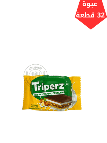 3 بسكويت ويفر ترايبرز 25جم*32 - الصورة 1