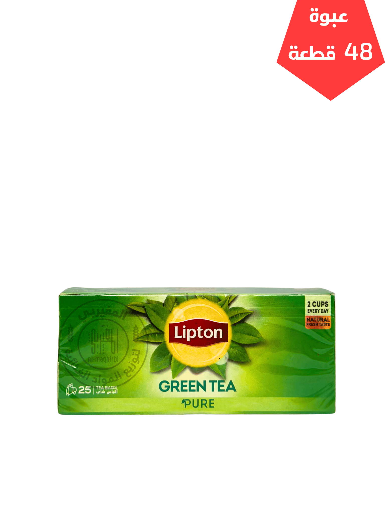 الوفاء تن زيت زيتون احمر 160جم48 شاهي ليبتون 25كيس - الصورة 1