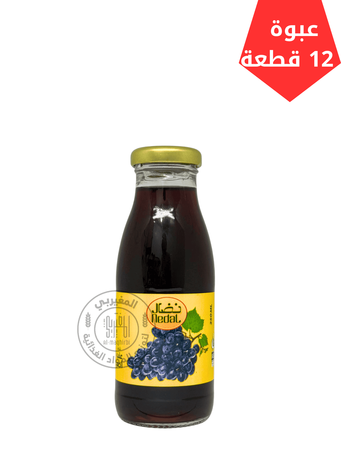 7 عصير نضال زجاج 250مل *12 - الصورة 1