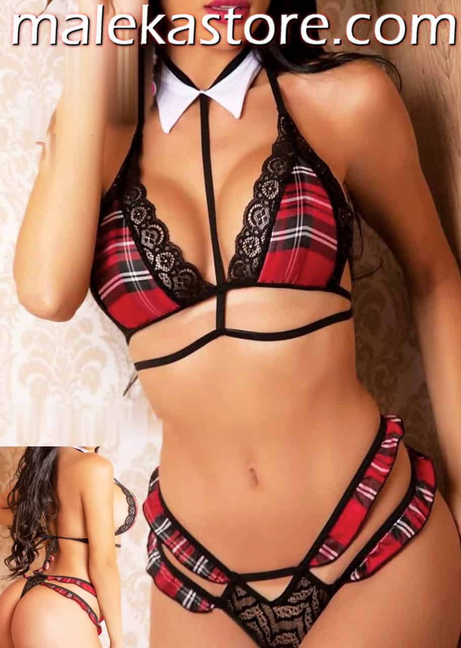 ⁦261 Lingerieلانجري تنكري بستايل "المدرسة" المثير - إطلالة جريئة من "ماليكا ستور" إسكندرية⁩ - الصورة ⁦1⁩