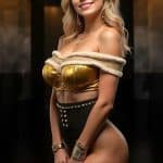1783 lingerie ذهبي دهبي gold قطعتين مع الشراب كب