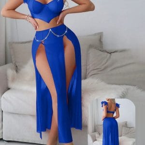 1084 blue تسوقي الآن أحدث طقم نسائي صيفي فخم بتصميم جريء وأنيق. احصلي على إطلالة لا تُنسى مع تشكيلتنا المميزة من متجر ملكة.