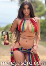 7116بيكيني ملون جذاب بتصميم صيفي عصري - متجر ملكة