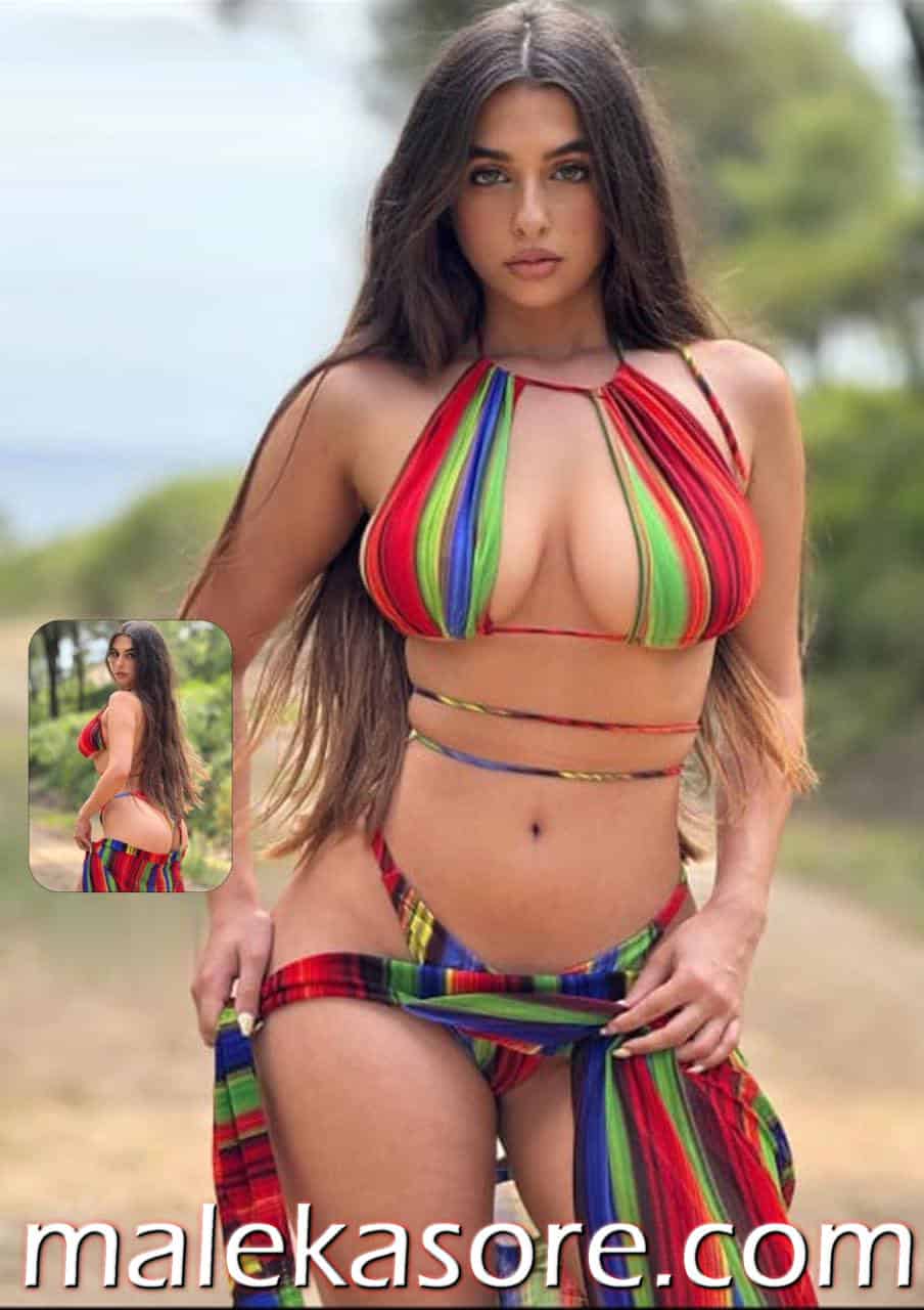 7116بيكيني ملون جذاب بتصميم صيفي عصري - متجر ملكة
