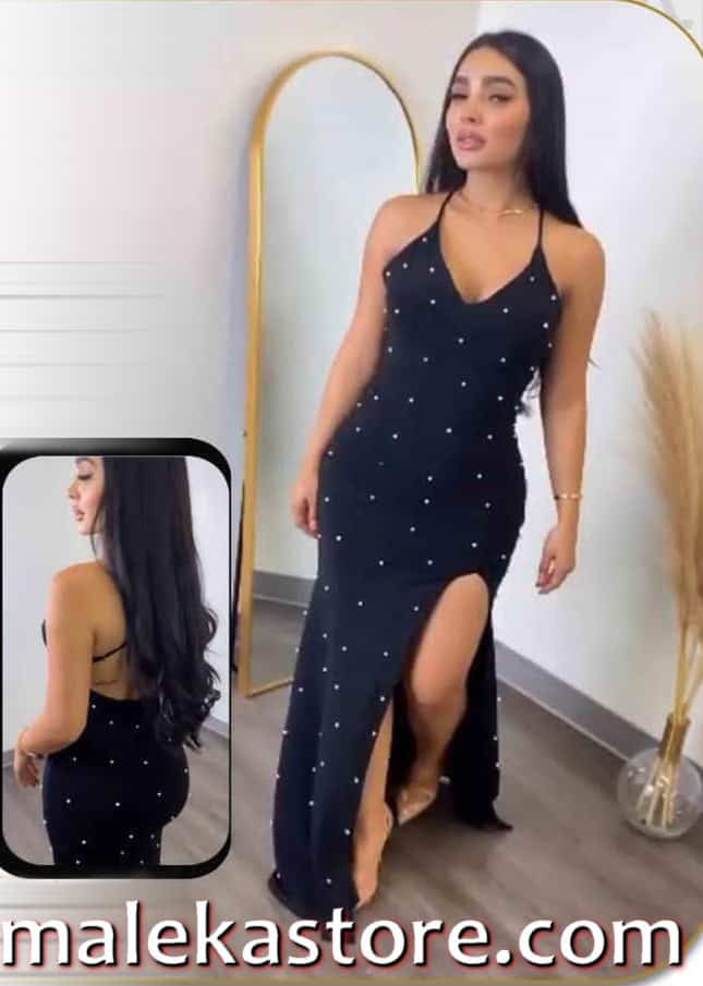 6010 b DRESS LOLY فستان لولي، التصميم العصري الذي يجمع بين الرقة والفخامة. اطلبي فستان لولي الآن من متجر ملكة