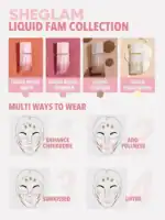⁦أحمر خدود سائل Color Bloom - Swipe Right  من شيكلام⁩ - الصورة ⁦5⁩