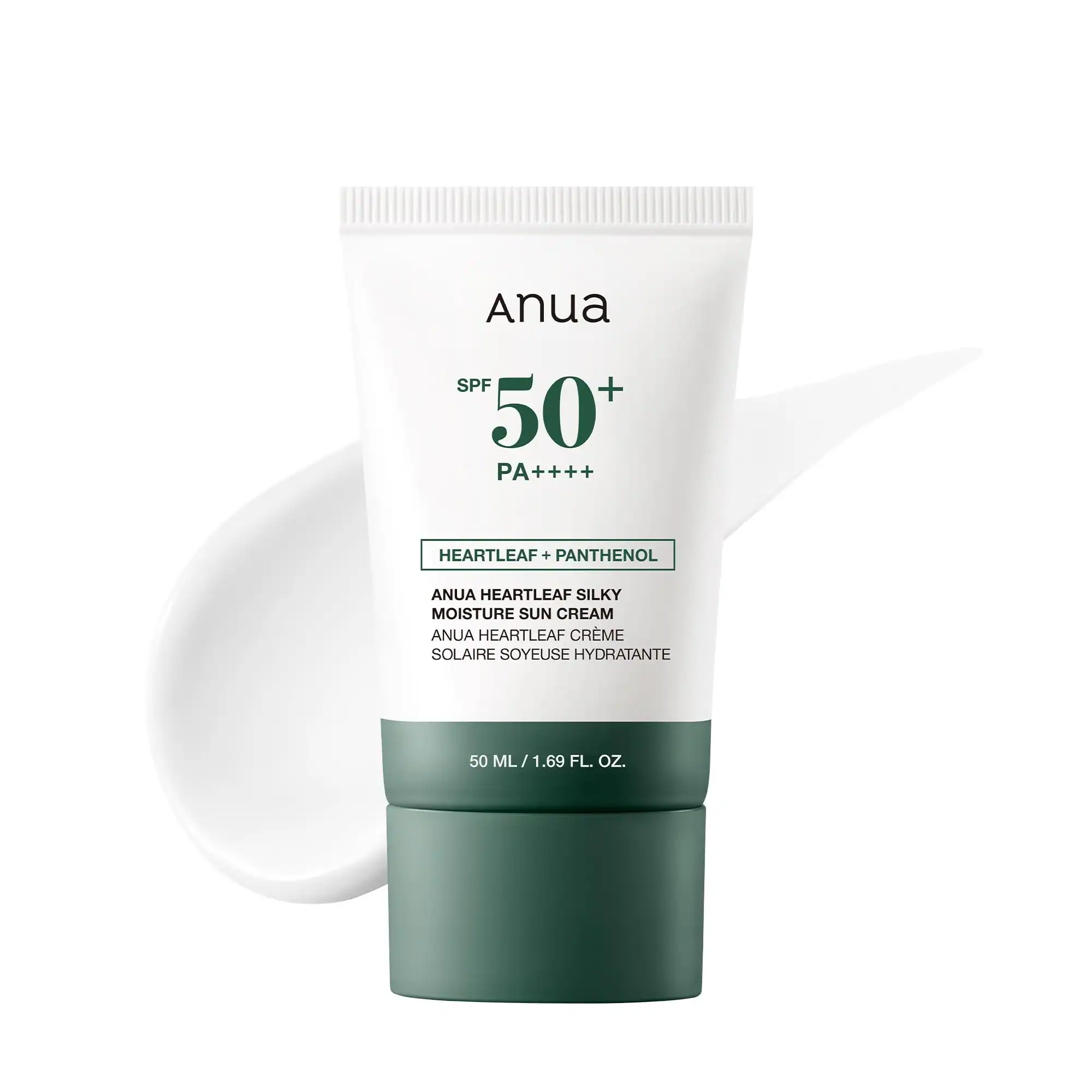⁦كريم واقٍ من الشمس الهارتليف للترطيب الحريري SPF50+ من أنوا - 50 مل⁩ - الصورة ⁦1⁩