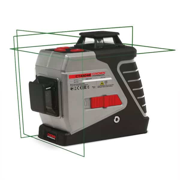 ميزان ليزر كراون 12 خط 30 متر 360° ليزر أخضر CROWN CT44048 ميزان ليزر CROWN CT44048 أخضر 12 خط بتغطية 360°، مدى عمل 30 متر، دقة ±2 مم عند 10 أمتار، مزود ببطارية ليثيوم 4000mAh وقاعدة تثبيت 5/8 بوصة، مناسب لأعمال التشطيبات، وتركيب السيراميك، والجبس بورد، والديكور الاحترافي.