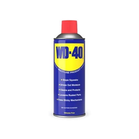 بخاخ مزيل الصدأ والتشحيم متعدد الاستخدامات WD-40 بحجم 400 جرام
