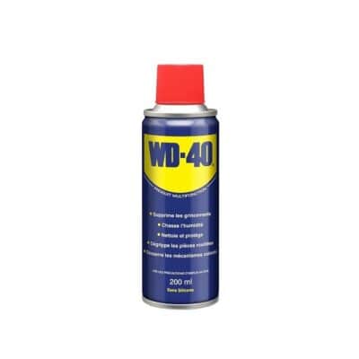 بخاخ مزيل الصدأ والتشحيم متعدد الاستخدامات WD-40 بحجم 200 جرام