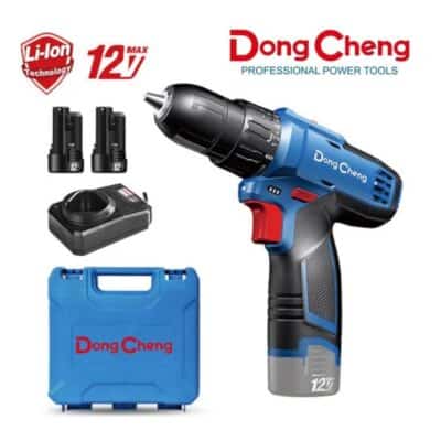 شنيور بطارية 12 فولت 10 مم 35 نيوتن 2 بطارية 2 امبير وشاحن دونج شينج DongCheng DCJZ1202 E