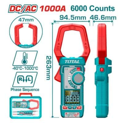 بنسة امبير 1000 امبير AC/DC ( كلامب ) توتال