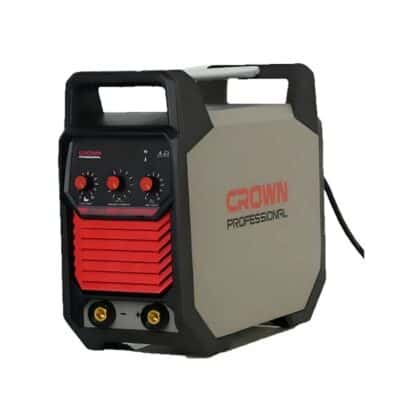 ماكينة لحام انفرتر CROWN CT33245 Super V-400 بقدرة 300 أمبير وتعمل على 220/380 فولت، مناسبة للحام الحديد والمعادن في الورش والمصانع، وتوفر أداءً احترافيًا وثباتًا عاليًا بفضل تقنية الإنفرتر.