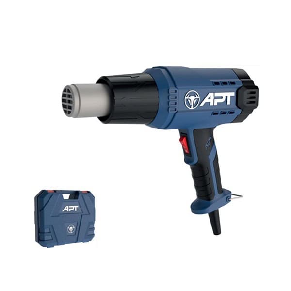 مسدس تسخين APT 2100 وات هيت جن صناعي مع شنطة مسدس حراري 600 درجة APT Heat Gun DW09253-V4