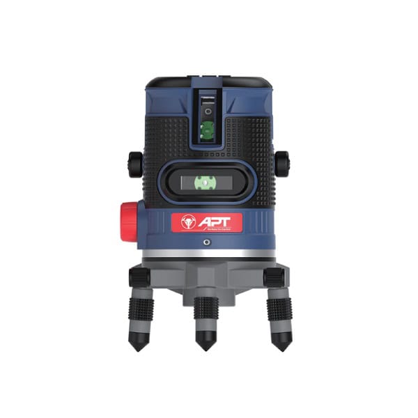 ميزان ليزر أخضر 5 خط 30 متر خدمة شاقة APT BEAM-G5 ميزان ليزر أخضر APT BEAM-G5 خمسة خط ومدى 30 متر لأعمال التشطيبات والقياسات الدقيقة.