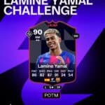 تحدي لامين يامال لاعب الشهر الدوري الاسباني