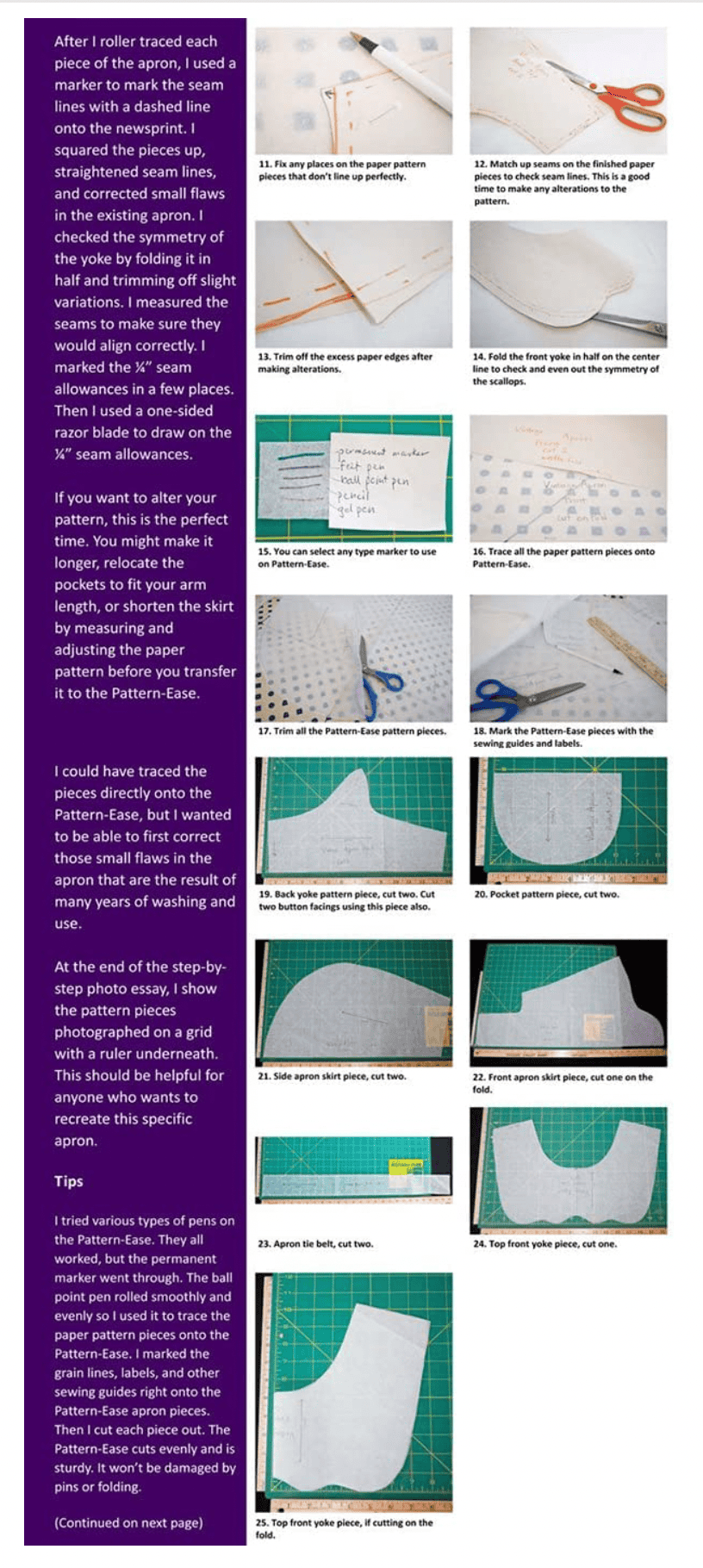 PatternEase Tracing Paper and Stabilizer