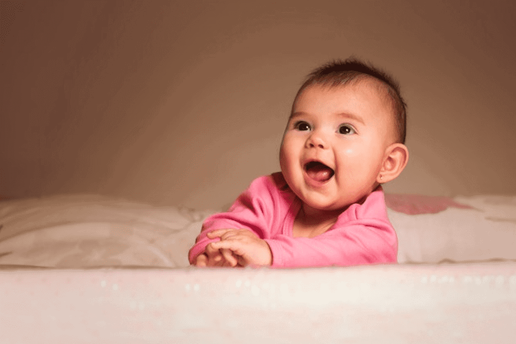small child smiling