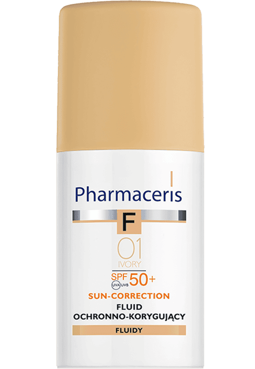 foundation 1 فاونديشن فارمسي ريز مع واقي spf50 الطبي السائل درجة 1 فاتح للبشرة المختلطة و العادية و الجافة - الصورة 1
