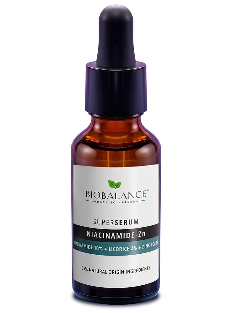 niacinamide-zn-super-serum34b6f6f4-059e-4ade-b53b-b20e0307feb0 سيروم نيوسيناميد مع زنك و عرق السوس بيوبالانس - الصورة 1