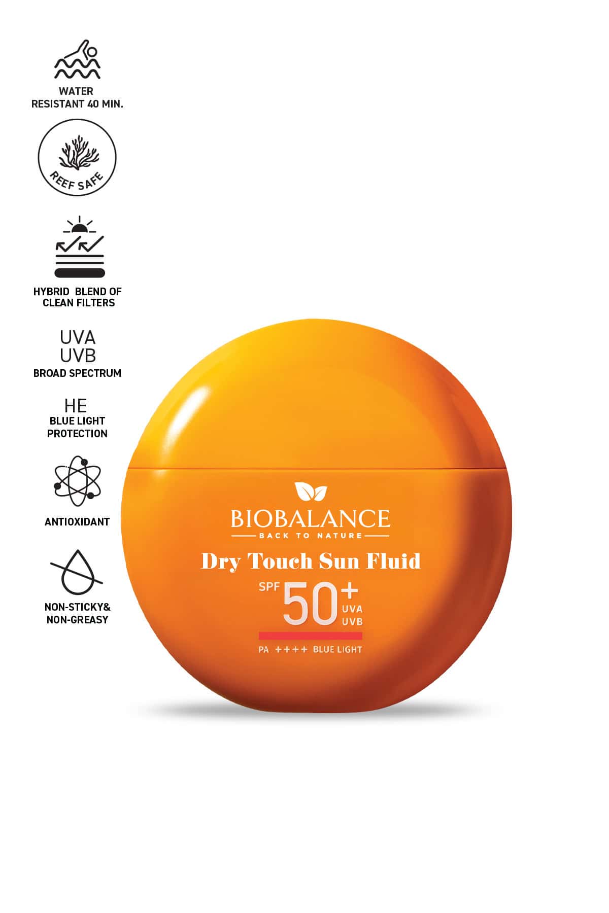 dry-touch-sun-fluid5d9dc48e-95cd-4436-82dd-54d9f7f7ea71 واقي شمس سائل للبشرة الدهنية و المختلطة و المعرضة لحب الشباب - الصورة 1