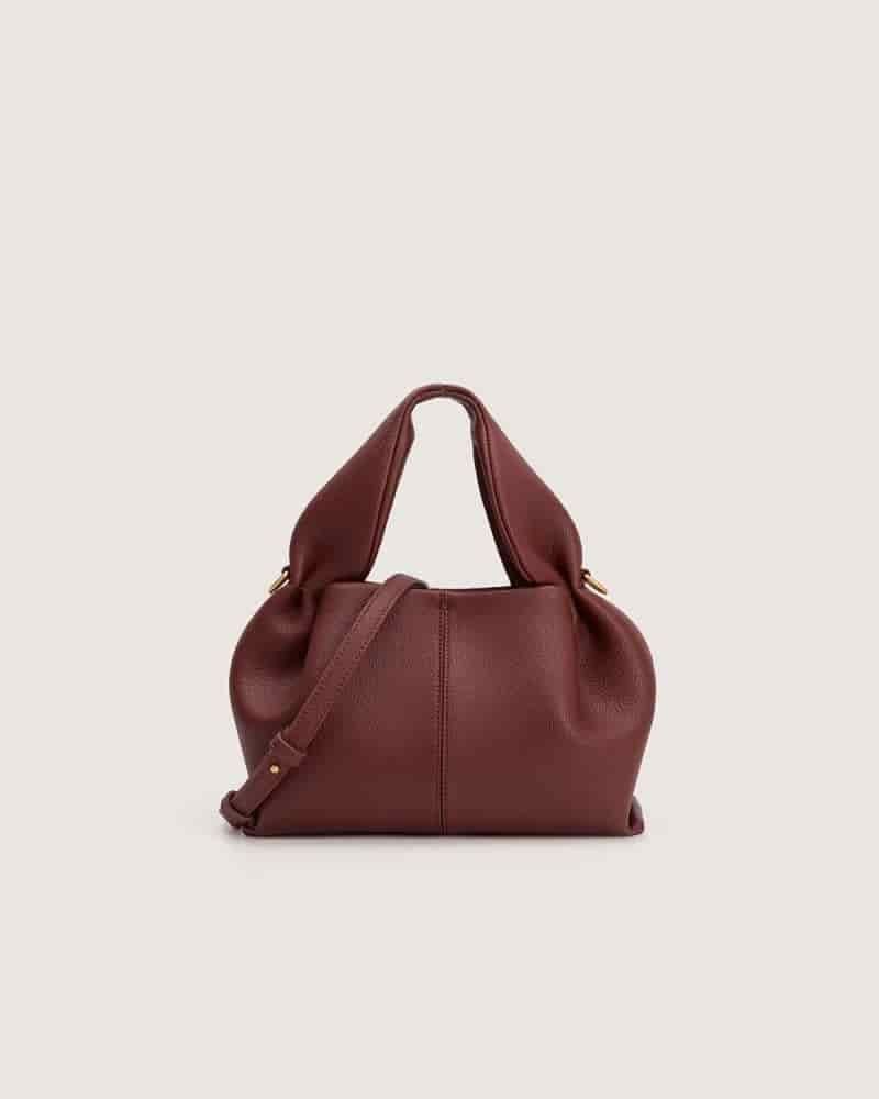 1 (17) شنطة أمجاد النسائية جلد باللون العودي - الصورة 1