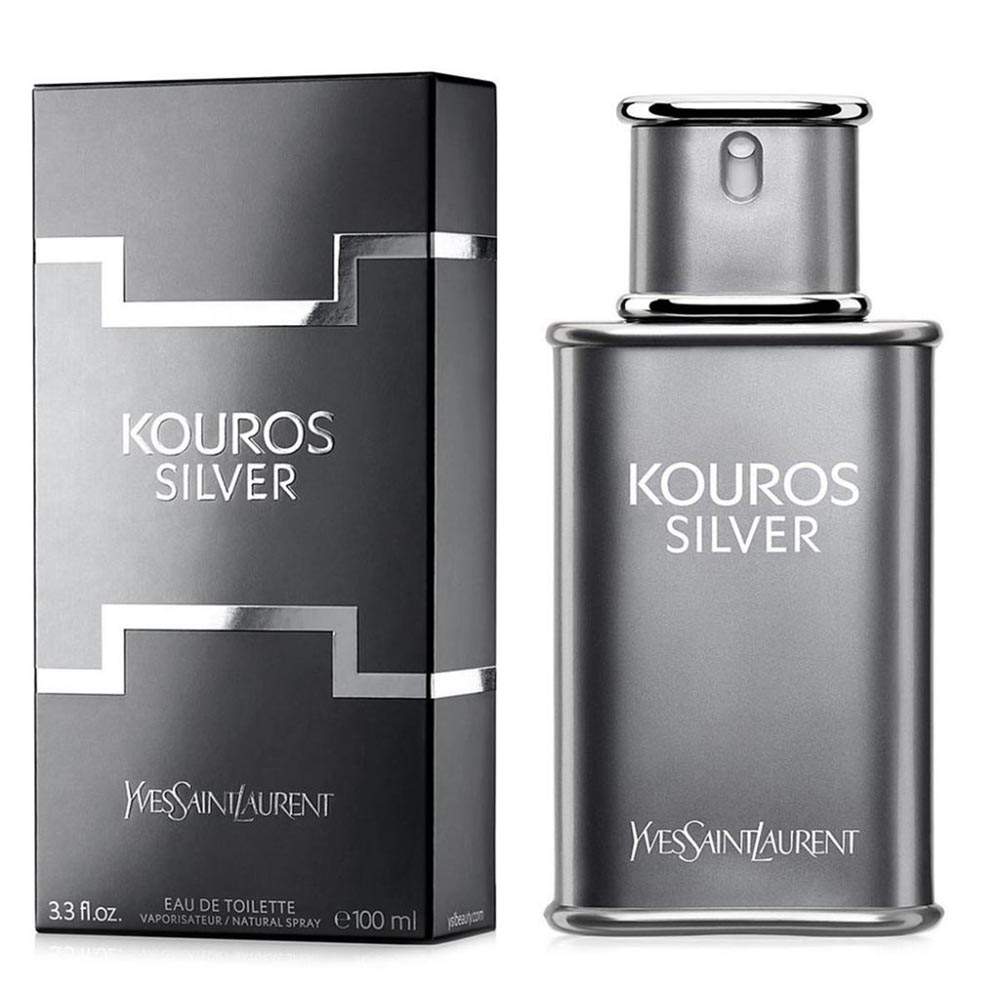 Yves Saint Laurent Kouros Silver عطر كوروس سلفر من ايف سان لوران - الصورة 1