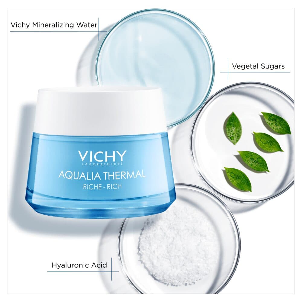 Vichy Aqualia Thermal Rich Cream كريم أكواليا ثيرمال ريتش من فيشي - الصورة 1