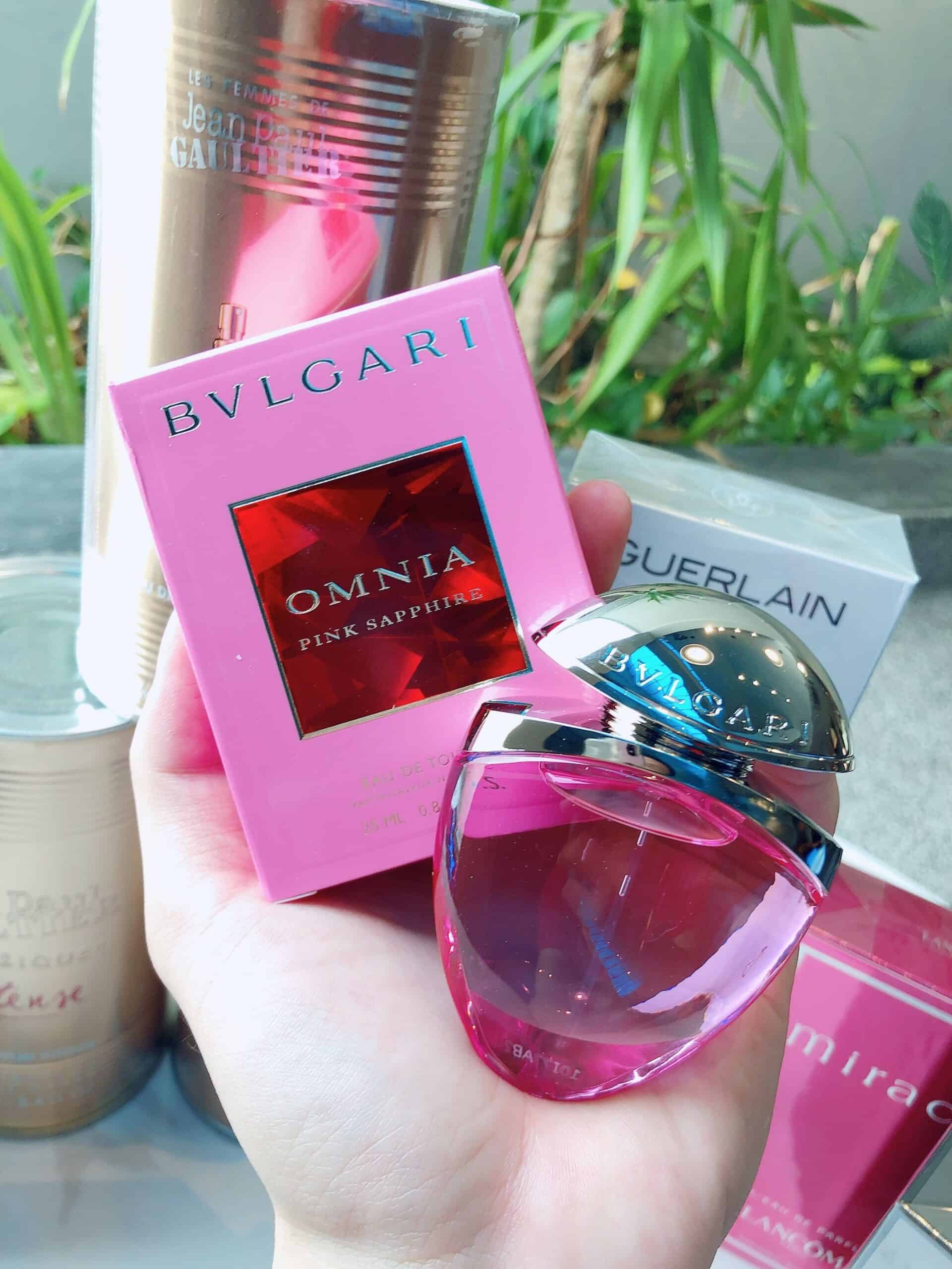 Bvlgari Omnia Pink Sapphire 25ML عطر امنية بينك سافير من بولغاري - الصورة 1