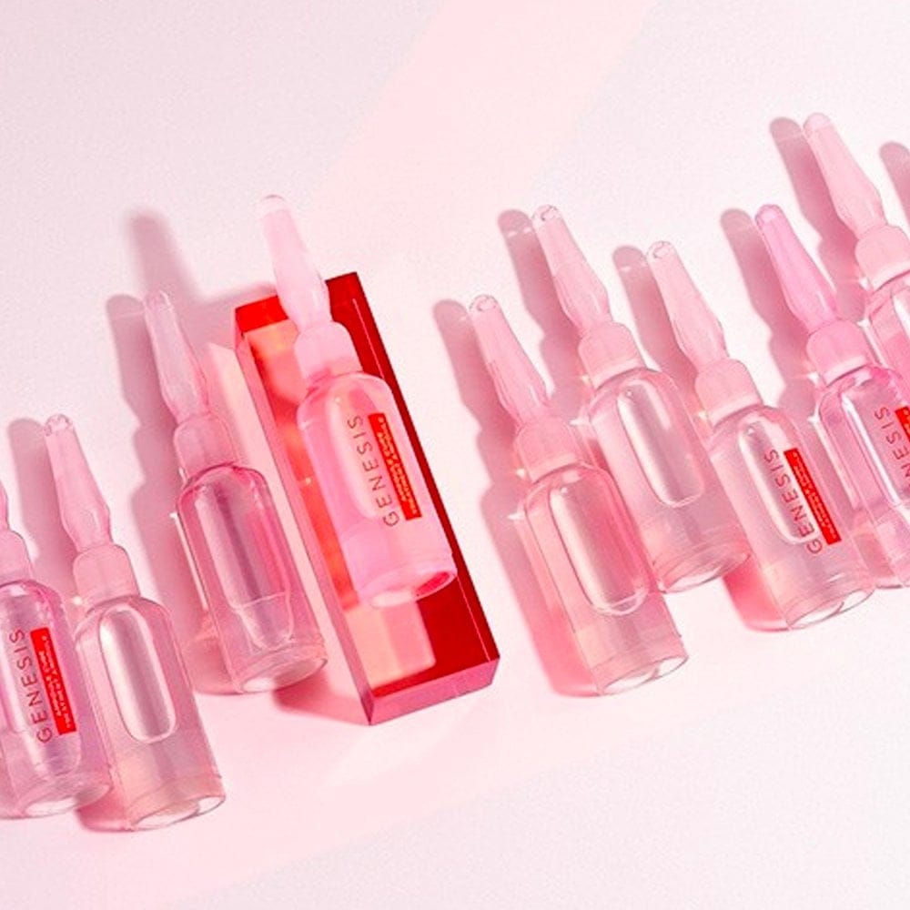 ⁦أمبولات جنيسس انتي شوت فورتيفانتيس لعلاج تساقط الشعر، 10 أمبولات × 6 ملل⁩ - الصورة ⁦1⁩