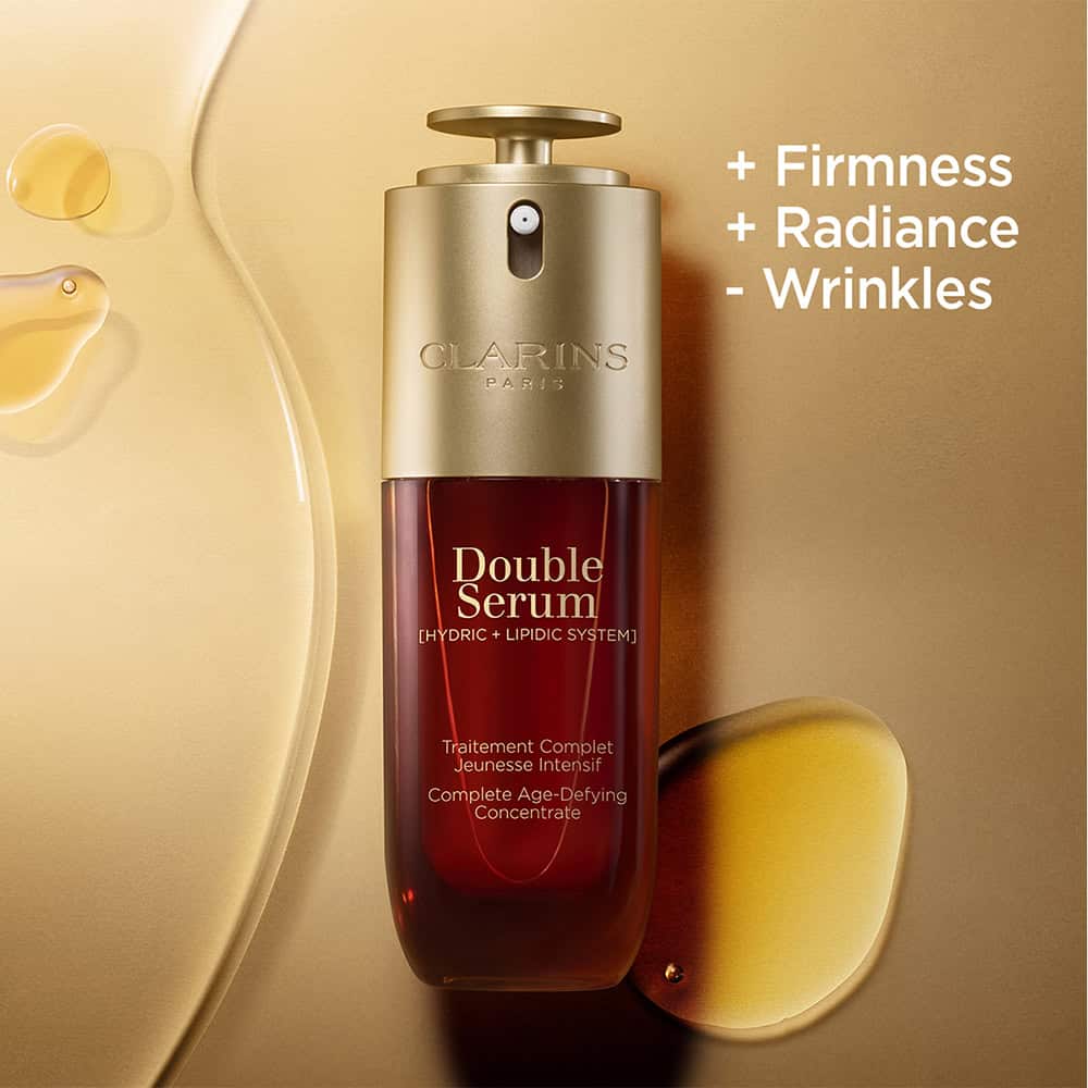 Clarins Double Serum دبل سيروم لمقاومة علامات الشيخوخة المُركّز من كلارنس - الصورة 1