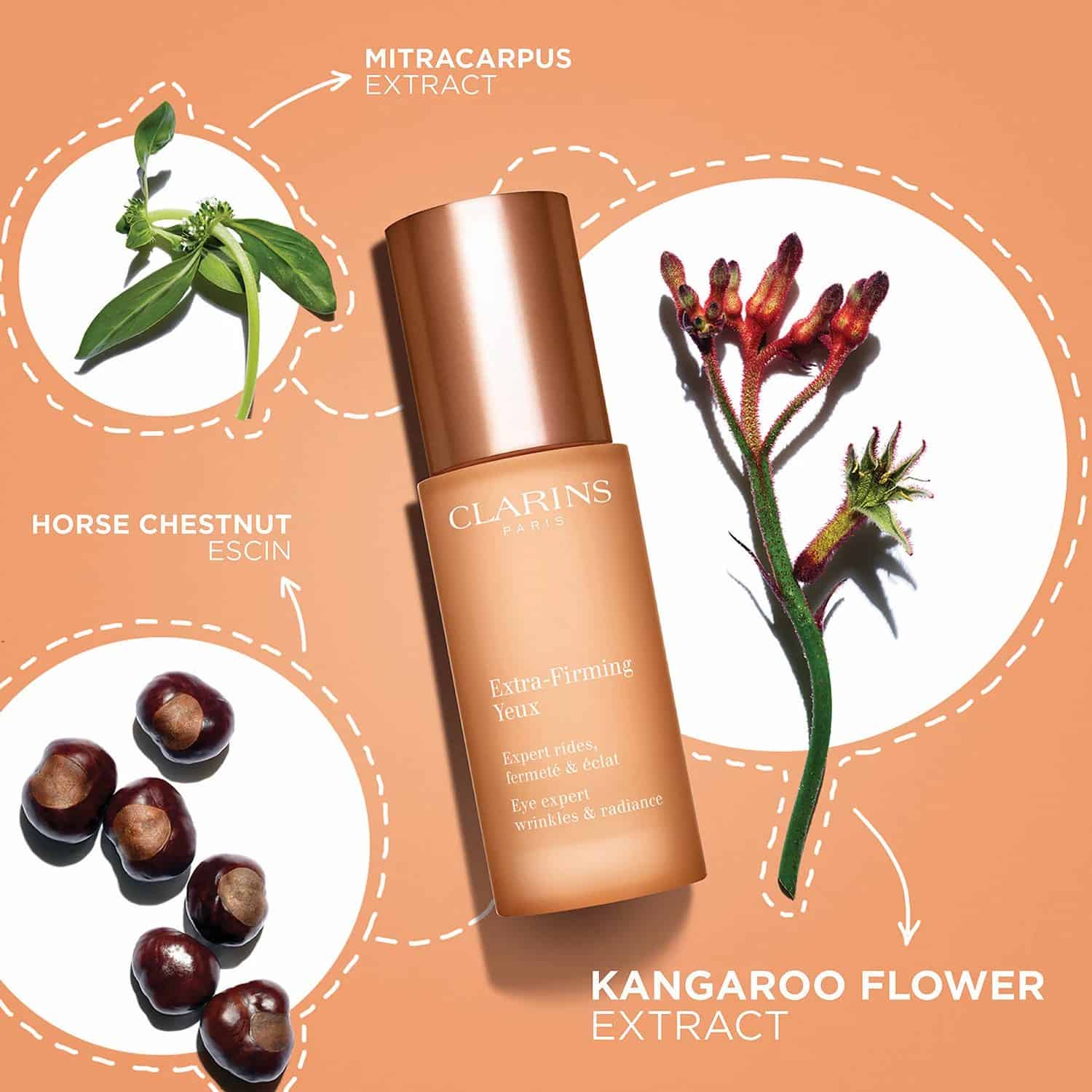 Clarins Extra-Firming Eye Expert كريم شد و رفع محيط العين اكسترا فيرمينج من كلارنس - الصورة 1