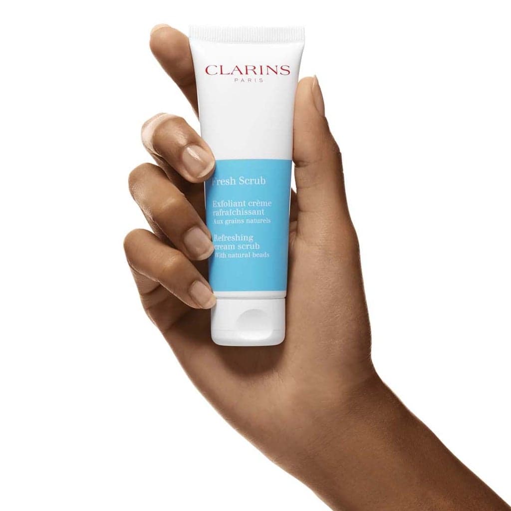 Clarins Fresh Scrub Refreshing Cream Scrub كريم مقشر الوجه فريش سكراب من كلارنس - الصورة 1