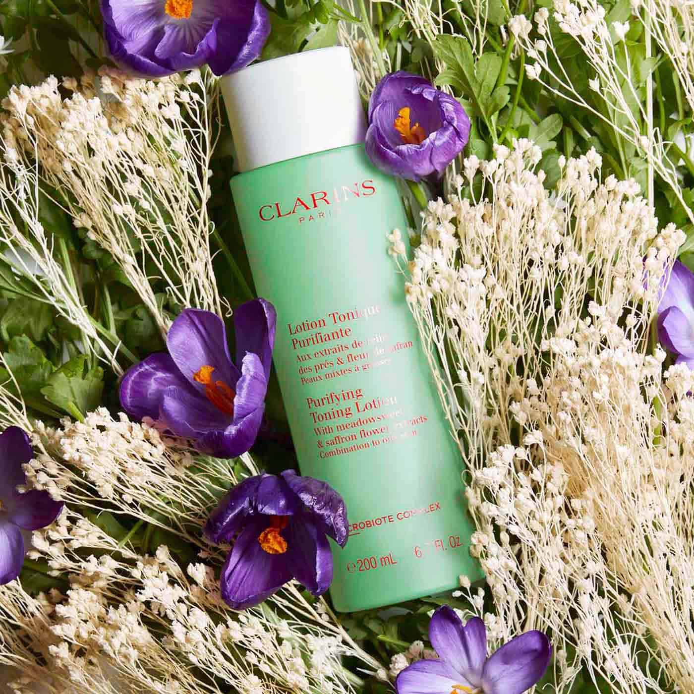 Clarins Purifying Toning Lotion لوشن تونر لتنقية البشرة من كلارنس - الصورة 1