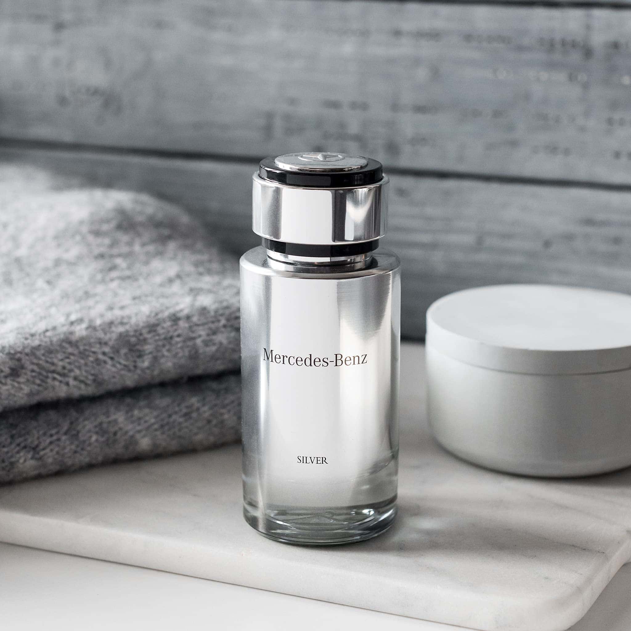 Mercedes Benz Silver Eau de Toilette عطر مرسيدس بنز سيلفر الرجالي - الصورة 1