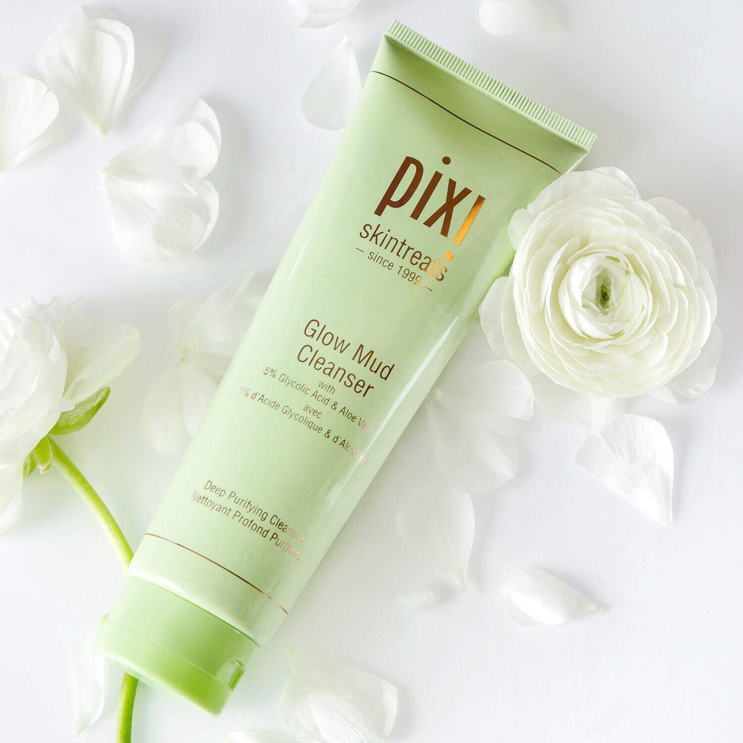 PIXI Glow Mud Cleanser غسول الوجه الطيني جلو ماد من بيكسي - الصورة 1