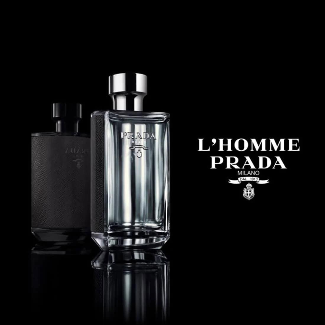 Prada L'Homme Eau De Toilette عطر برادا هوم للرجال تواليت - الصورة 1