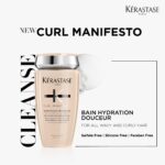 شامبو كيرل مانيفستو لترطيب الشعر المجعد بعمق من كيراستاس