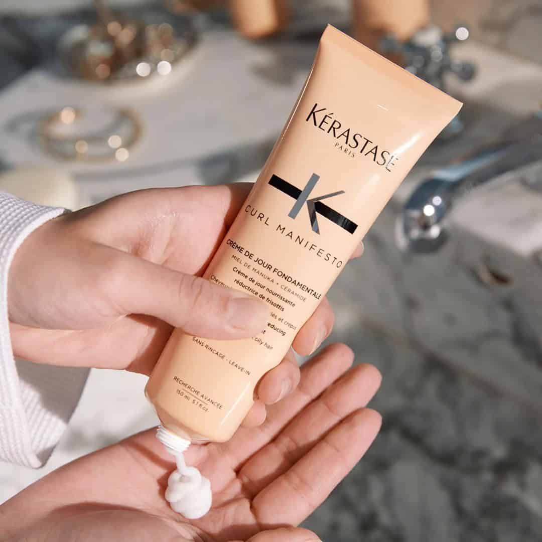 Kérastase Curl Manifesto Crème De Jour Fondamentale كريم كيرل مانيفيستو كيرل المرطب اليومي من كيراستاس - الصورة 1