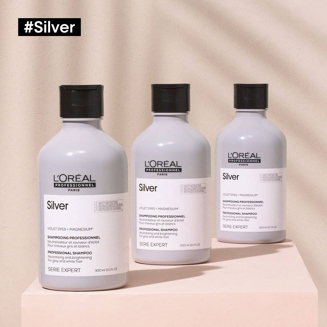 L'Oreal Professionnel Silver Shampoo شامبو سلفر من لوريال بروفيسيونال - الصورة 1