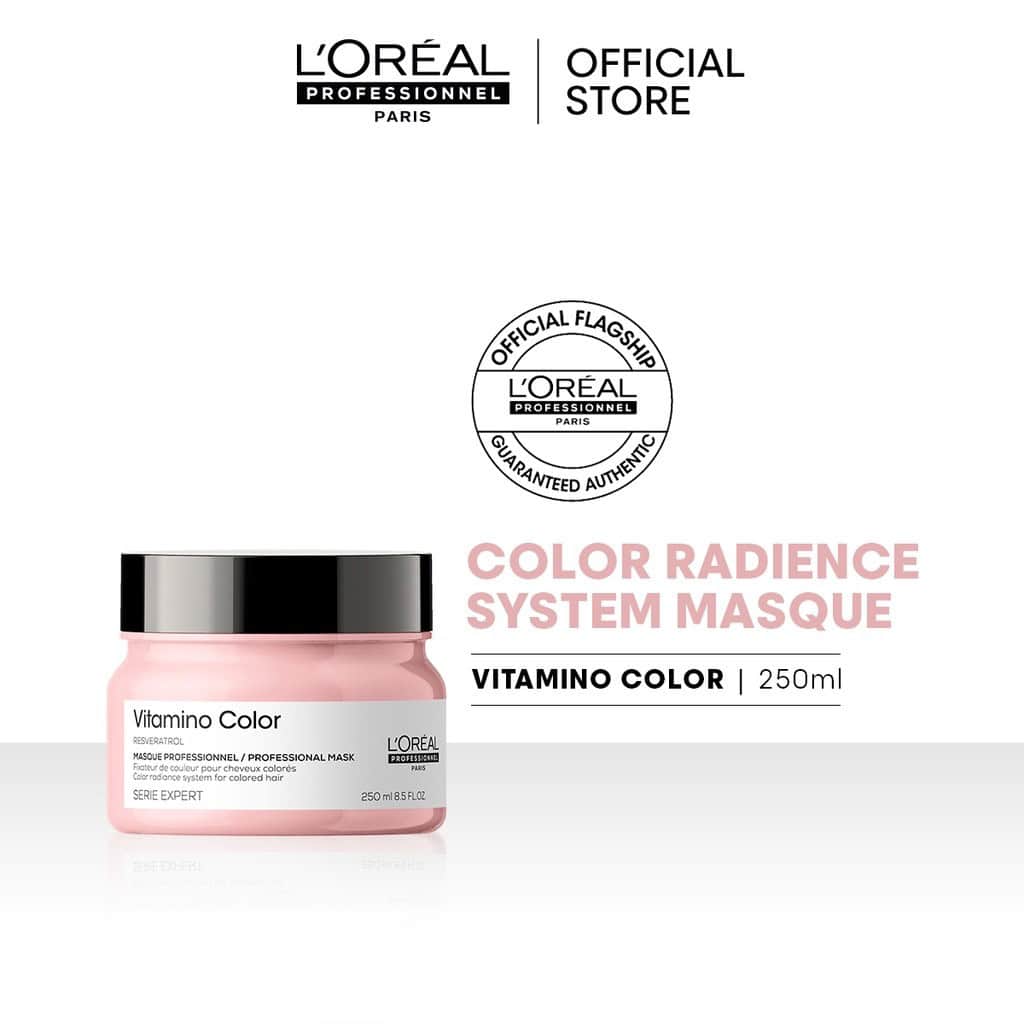 L’Oreal Professionnel Vitamino Color Mask قناع فيتامينو كولور من لوريال بروفيسيونال - الصورة 1