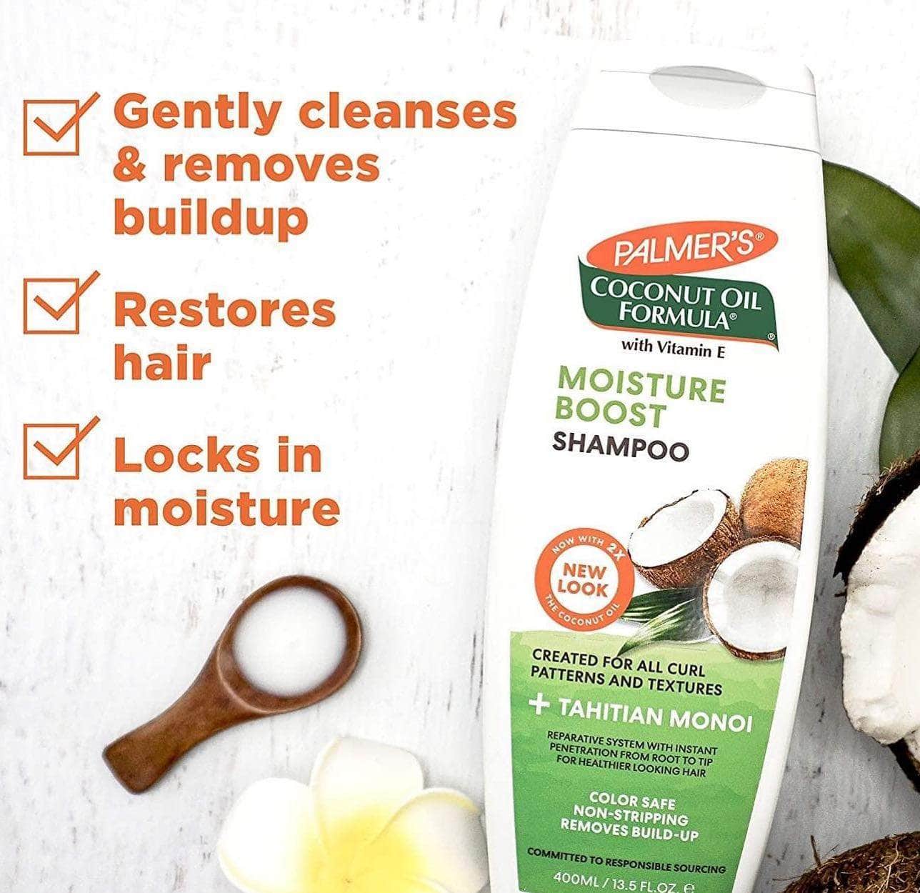 Palmer's Coconut Oil Formula Moisture Boost Shampoo شامبو الشعر بزيت جوز الهند من بالمرز - الصورة 1