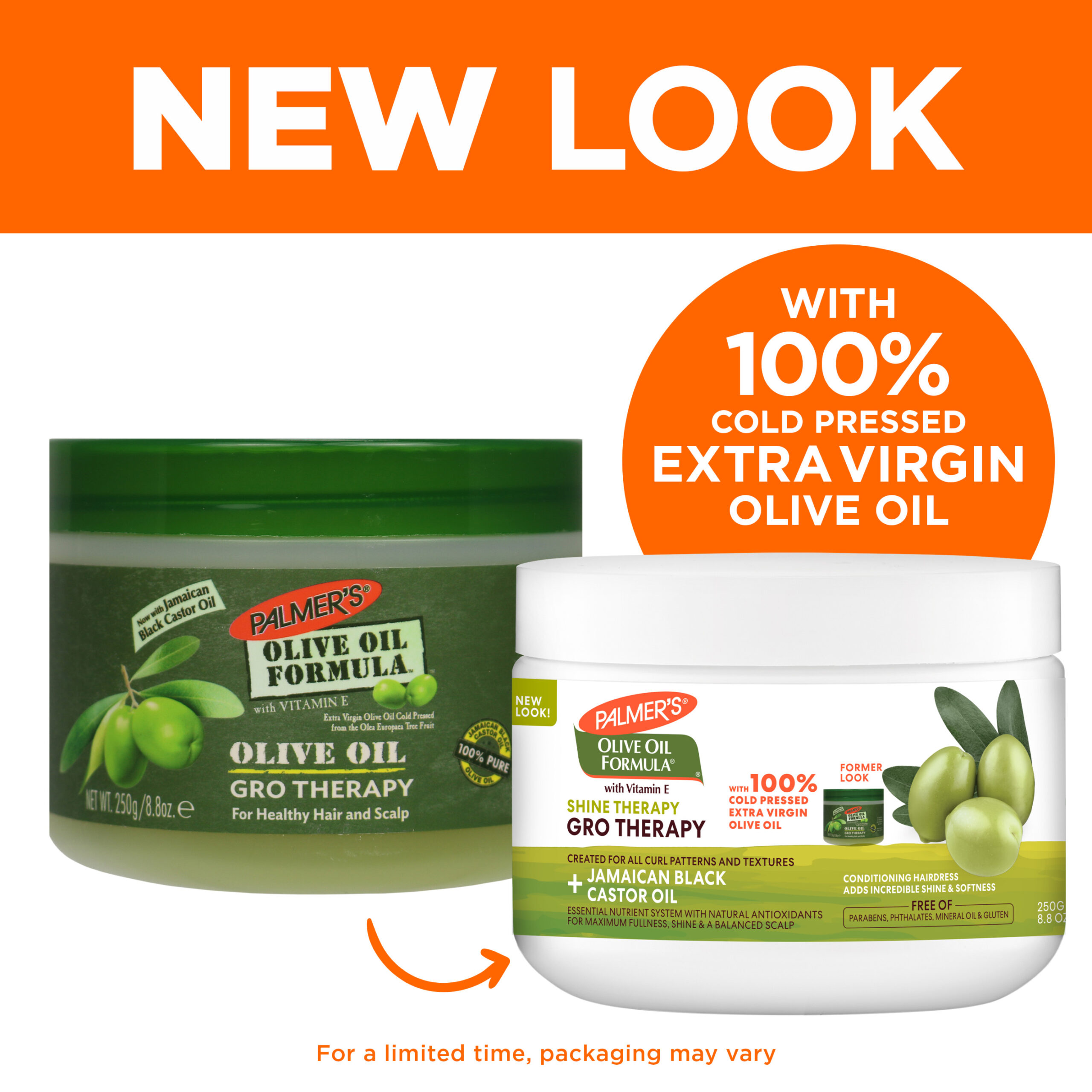 ⁦كريم بالمرز جرو لعلاج و نمو الشعر بزيت الزيتون⁩ - الصورة ⁦1⁩