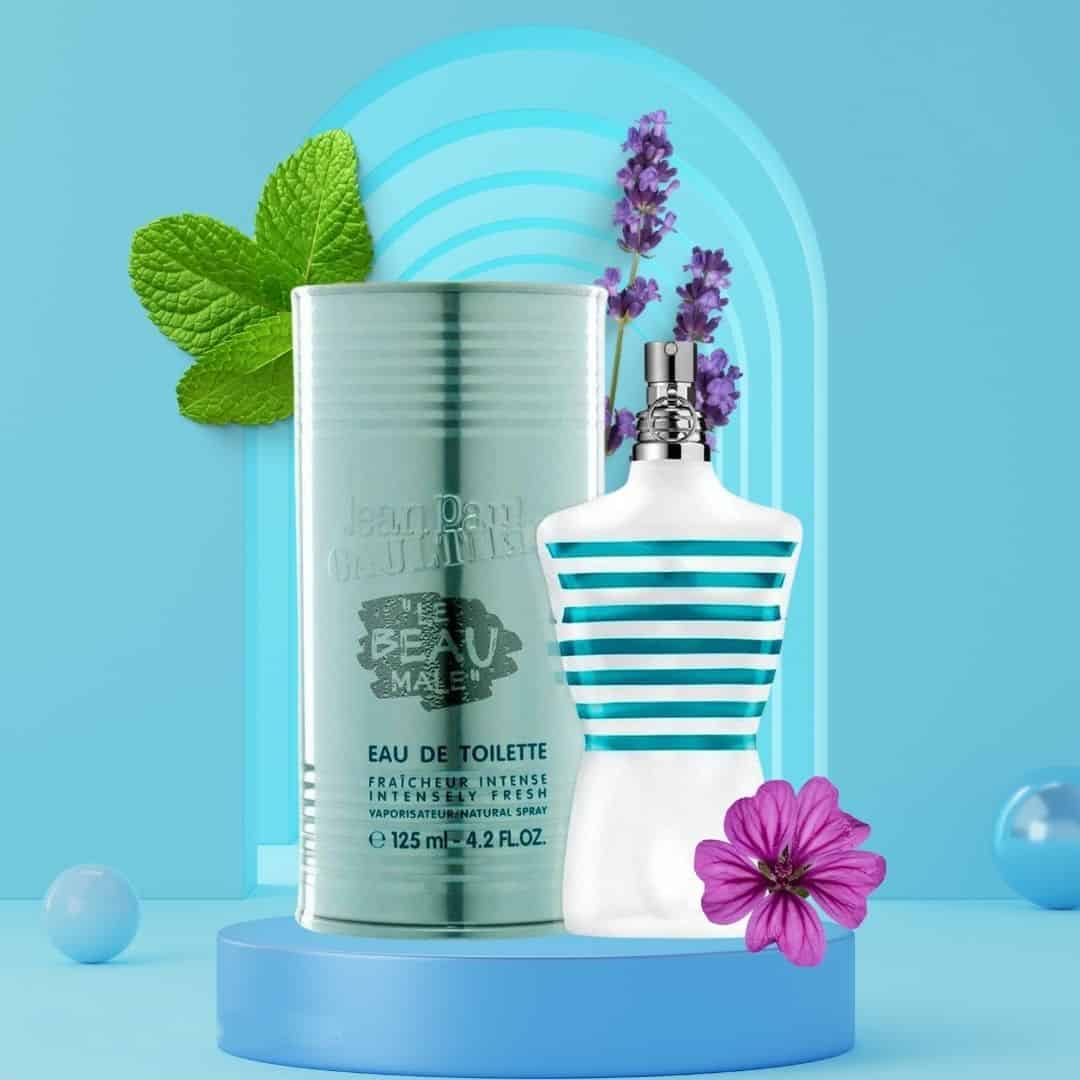 JPG Le Beau Male Intensely Fresh2 عطر لي بو ميل انتسنسلي فريش من جان بول غوتييه - الصورة 1