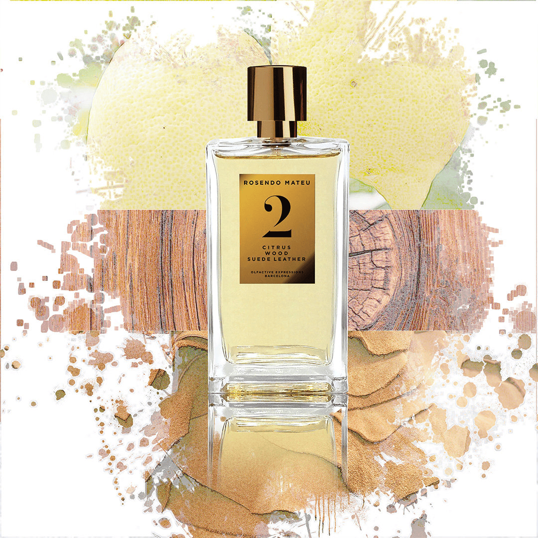 Rosendo Mateu Nº 2 Citrus Wood Suede Leather عطر نمبر 2 ستروس وود سويد ليذر من روسيندو ماتيو - الصورة 1