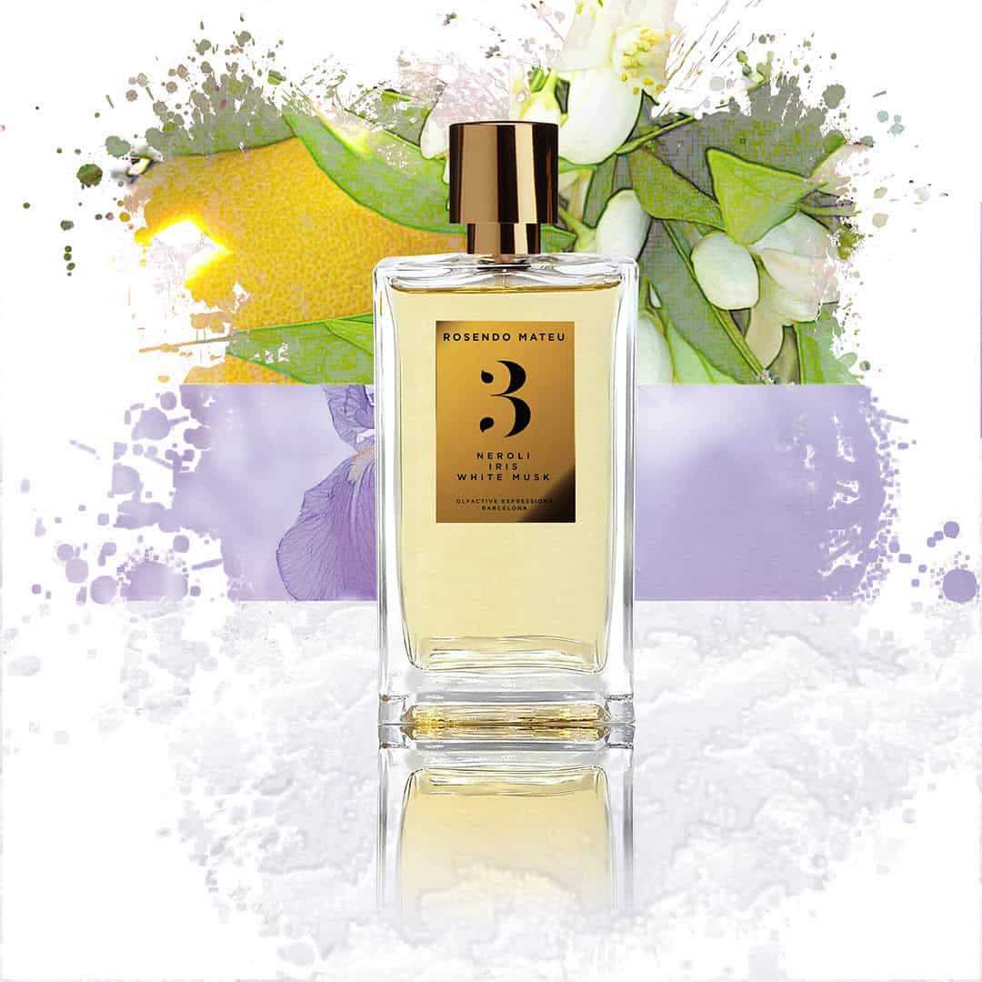 Rosendo Mateu No.3 Neroli Iris White Musk عطر نمبر 3 نيرولي ايرس وايت مسك من روسيندو ماتيو - الصورة 1