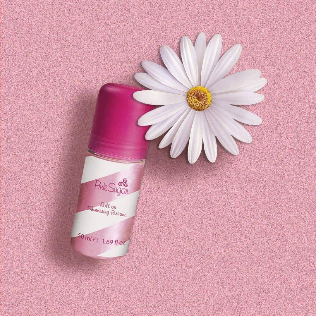 Pink Sugar Roll On Shimmering Perfume2 عطر رول اون لامع من بينك شوقر - الصورة 1