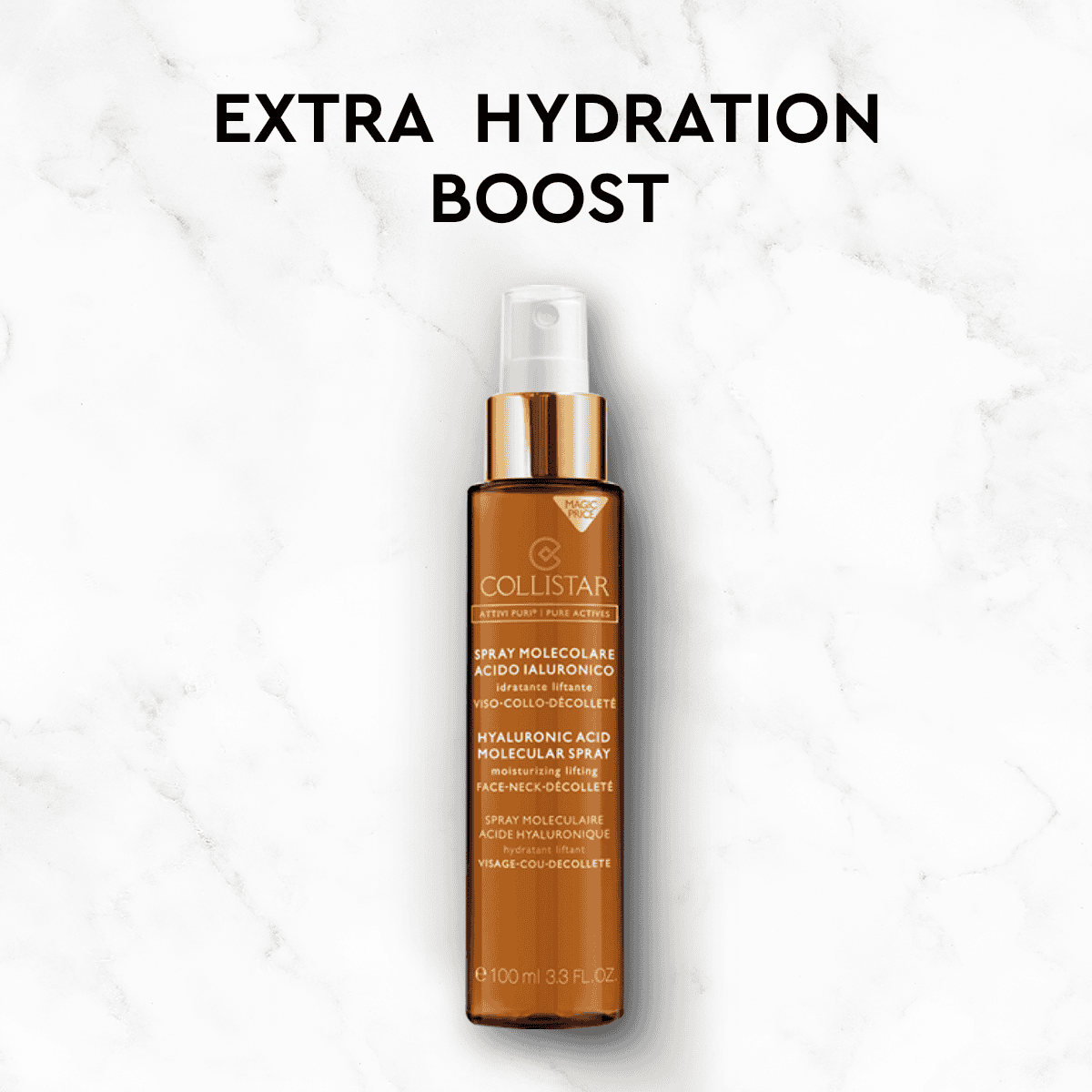 Collistar Hyaluronic Acid Molecular Spray بخاخ حمض الهيالورونيك من كوليستار - الصورة 1