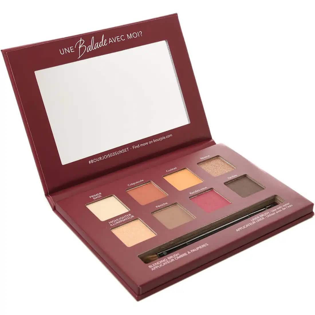 Bourjois Quai De Seine 03 Sunset Edition Eyeshadow Palette2 كاي دي سين 03 باريس إز كولينغ من بورجوا - الصورة 1