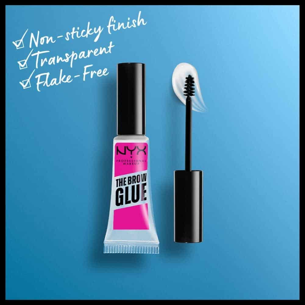 Nyx The Brow Glue Eyebrow Gel - Clear جل حواجب ذا براو جلو من نيكس - الصورة 1